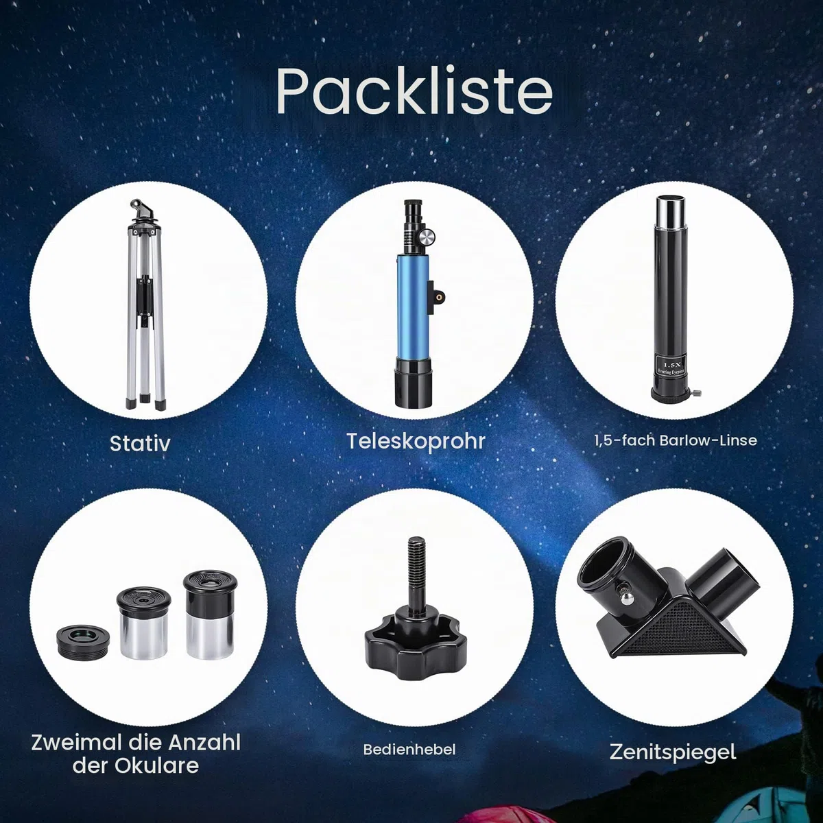Astronomisches Teleskop für Kinder, Uverbon Teleskop für Astronomie, Teleskop, Zoom, 90 x HD, räumlich, Monokular, für den Außenbereich, mit verstellbarem Stativ für Kinder, Erwachsene, Anfänger