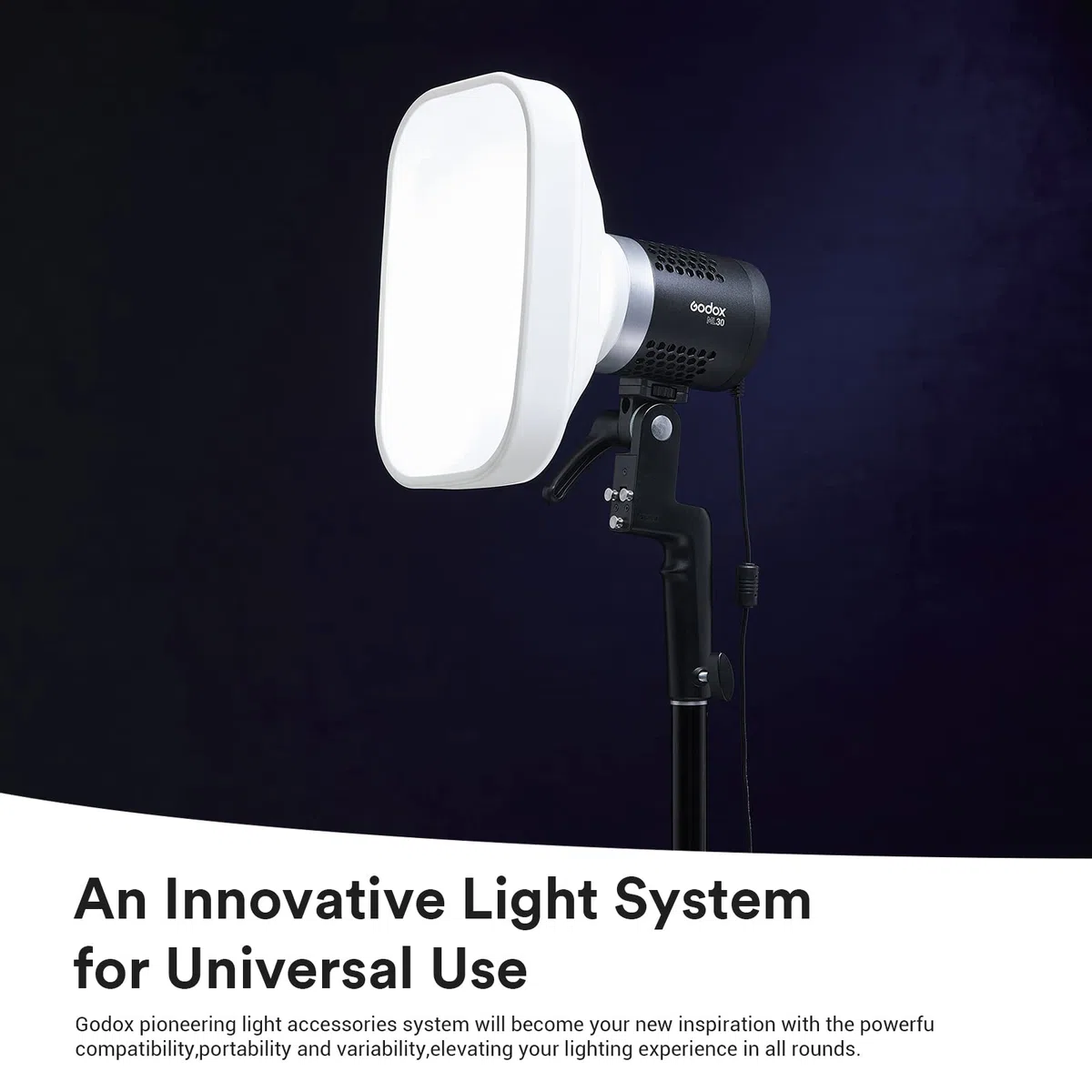 Godox ML-CS1625 Diffusor-Kit, Faltbare Silikon-Blitzlichtdiffusoren, kompatibel mit LED-Licht ML30 ML60 Flash Godox V1 V860III V850III TT685II AD300Pro AD400Pro