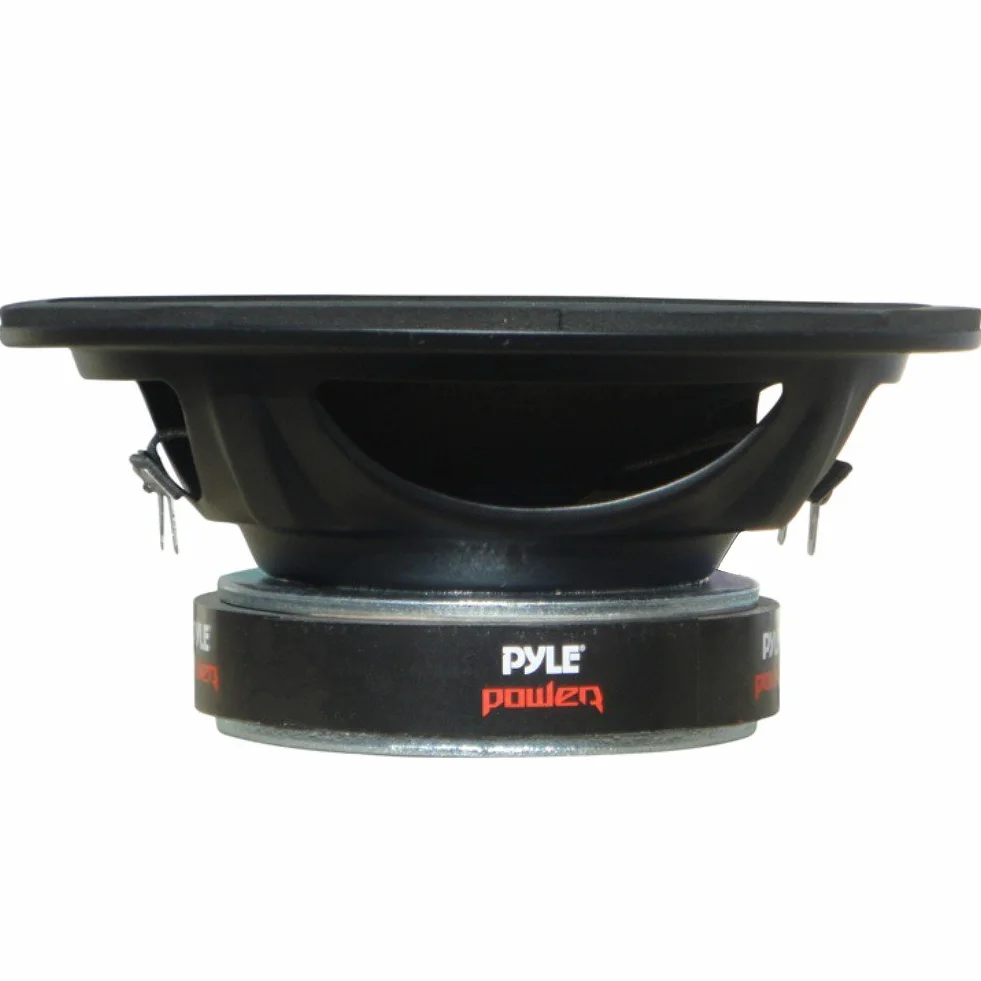 Pyle PLPW6D Subwoofer, 300 Watt RMS, 600 Watt max., Durchmesser: 16,50 cm (6,5 Zoll), DVC-Woofer mit Doppelschwingspule, 4 + 4 Ohm, hervorragend für das Auto oder den heimischen Gebrauch
