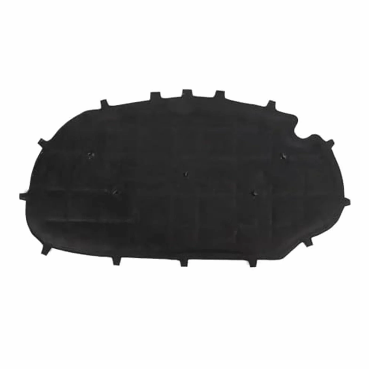 for VW, for Golf, 6/, for Golf, 6 GTI Fronthaube Motor Baumwolle Schallschutzabdeckung Wärmedämmpolster Hitzeschild für die Motorhaube(Black)