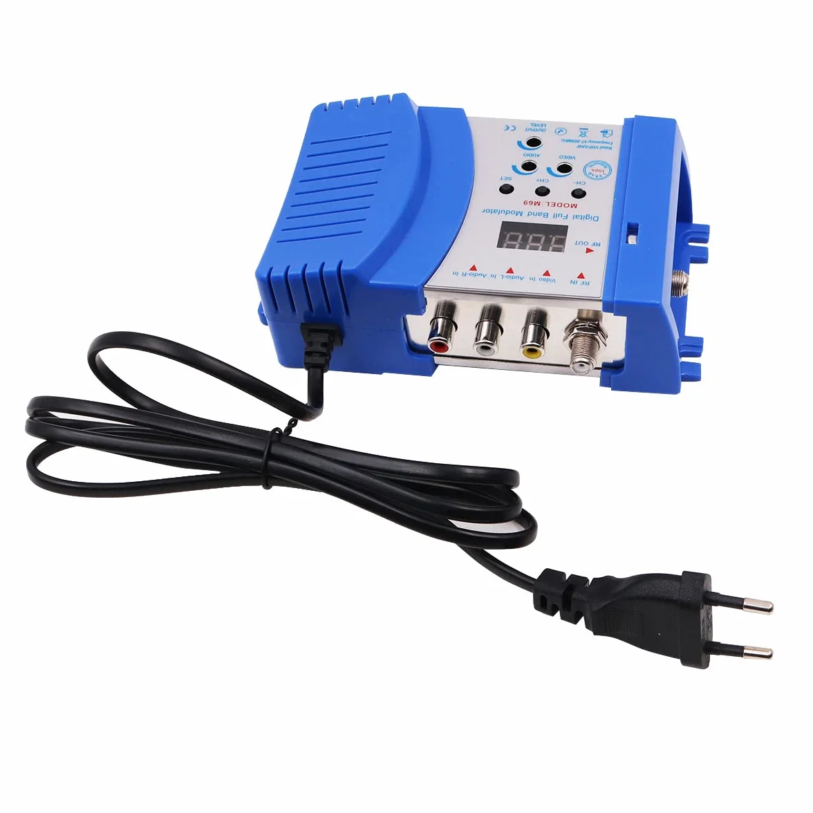 DollaTek RF-Modulator AV-RF AV-TV-Konverter VHF UHF PAL/NTSC für Satellitenempfänger/Videokameras, kompatibel mit lokalem CATV-System