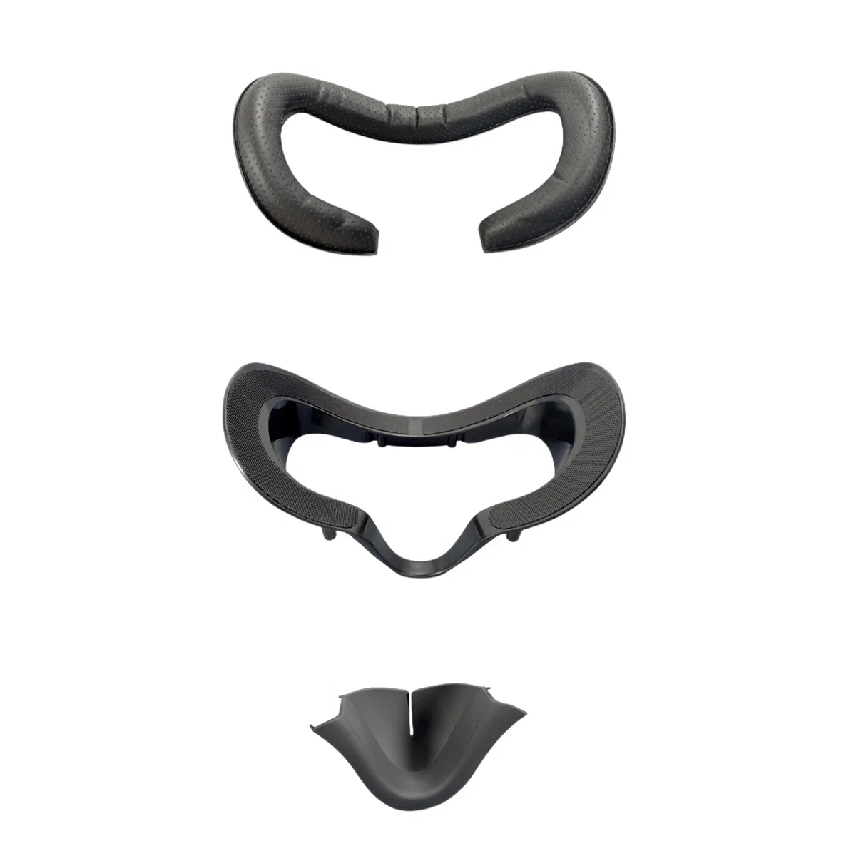 Magnetische Verbreiterung Ersatzset für Ventilindex VR PU Leder Gesichtsabdeckung mit lichtblockierendem Nasenpolster und bequemer Passform, Enhanced View Zubehör Kit für Virtual Reality Gaming (6)