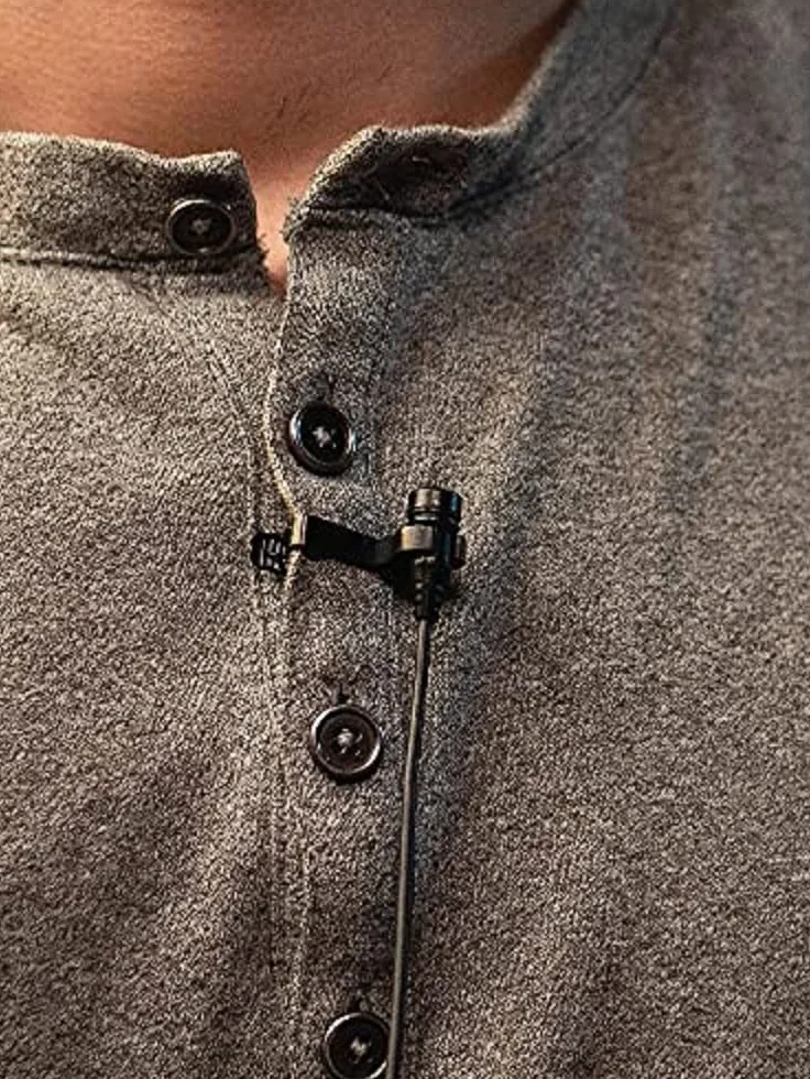 Sennheiser XS Lav USB-C Omnidirektionales Clip-On Lavalier-Mikrofon | mit USB-C Anschluss & 2M Kabel | für mobile Geräte & Computer | Schwarz (509261)