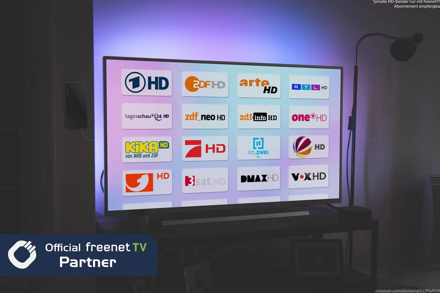 Oehlbach Scope Vision 5G DVB-T2 HD Antenne - Digitale Zimmerantenne - Aktiv DVB-T-Verstärker - Nachfolger unseres Testsiegers - mit 5G Filter - Weiß | 5G-Filter schützt vor Mobilfunk-Störungen