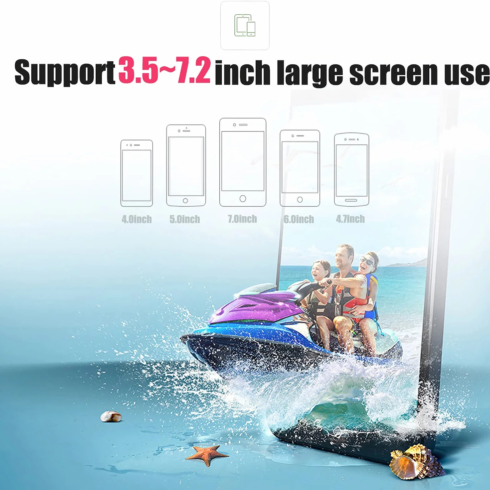 VR Brille Handy Virtual Reality mit Fernbedienung, 3D VR-Brille Erleben Sie Spiele und 360 Grad Filme in weicher & komfortabler Glasses für Phone Android 5~7 inc