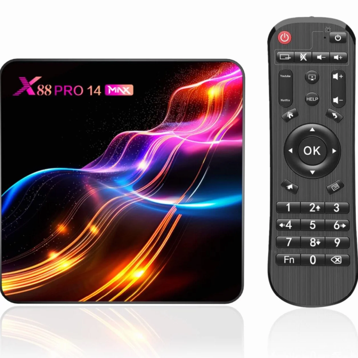 Android TV Box 14.0,Android Box 4GB RAM 32GB ROM RK3528 Quad-Core 64bit Cortex-A53,2025 TV Box Support 4K 2.4G /5G dual-Band WiFi Ethernet 10/100MUSB 3.0/2.0 Smart Box