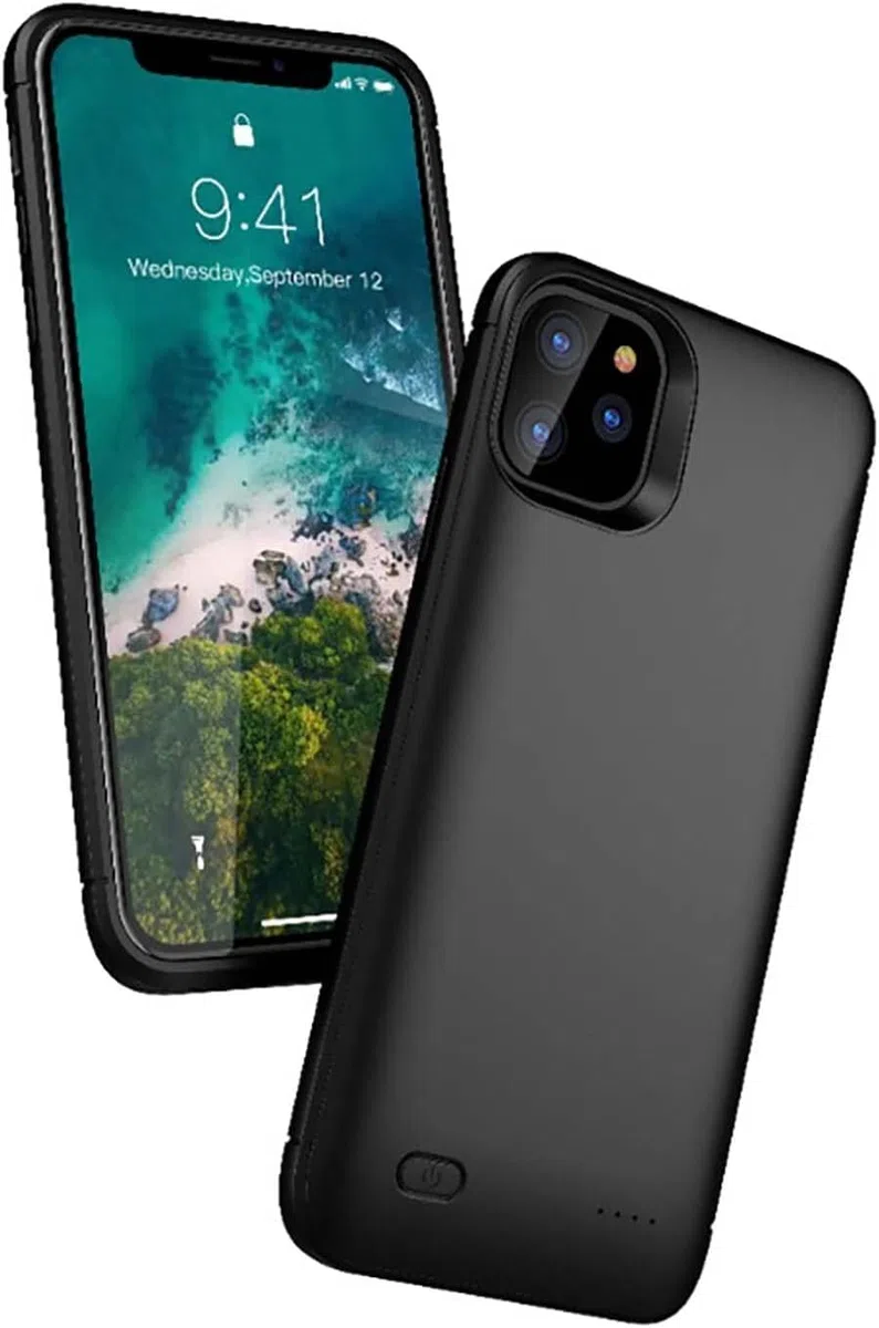 ELLENNE - SMART COVER AKKU KOMPATIBEL IPHONE 11 6.1" BATTERY CASE POWER BANK SLIM SLIM 6200mAh