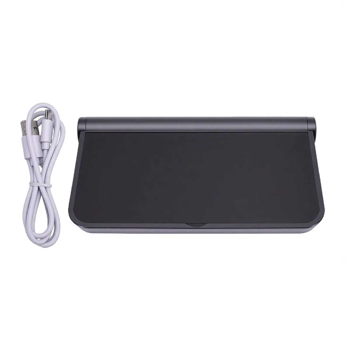 Cuifati Handy-Reinigungsbox, 15 W Schnelles Kabelloses Ladegerät für Smartphones Innerhalb von 7 Zoll, mit Schneller, Effektiver Reinigung (Black)