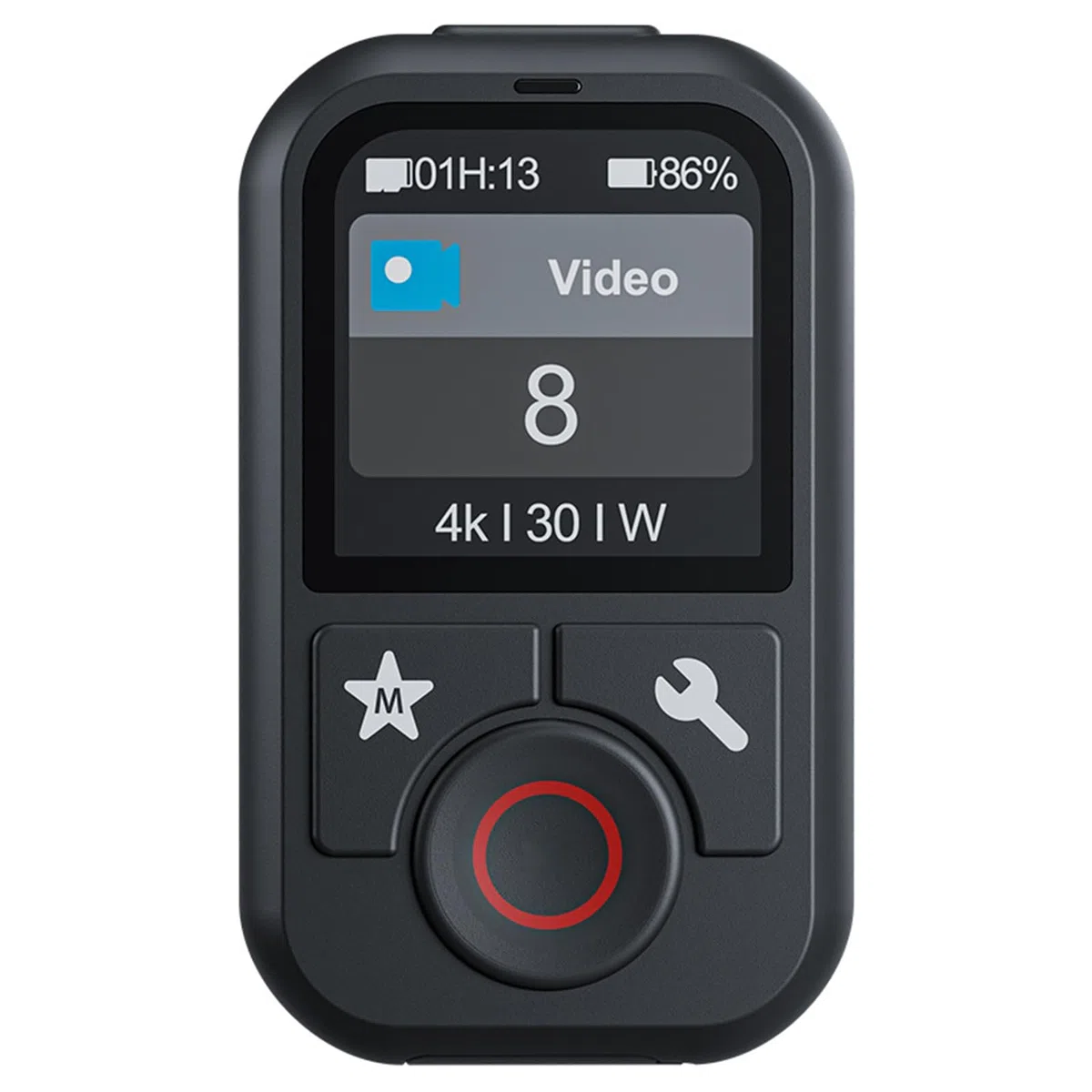 OBEST Remote Control für GoPro, Action Kamera Zubehör, Kompatibel mit der kabellosen Bluetooth-Fernbedienung mit Color Display, Smart Wireless Controller Kompatibel mit Go Pro 13 12 11 10 9 8 Max