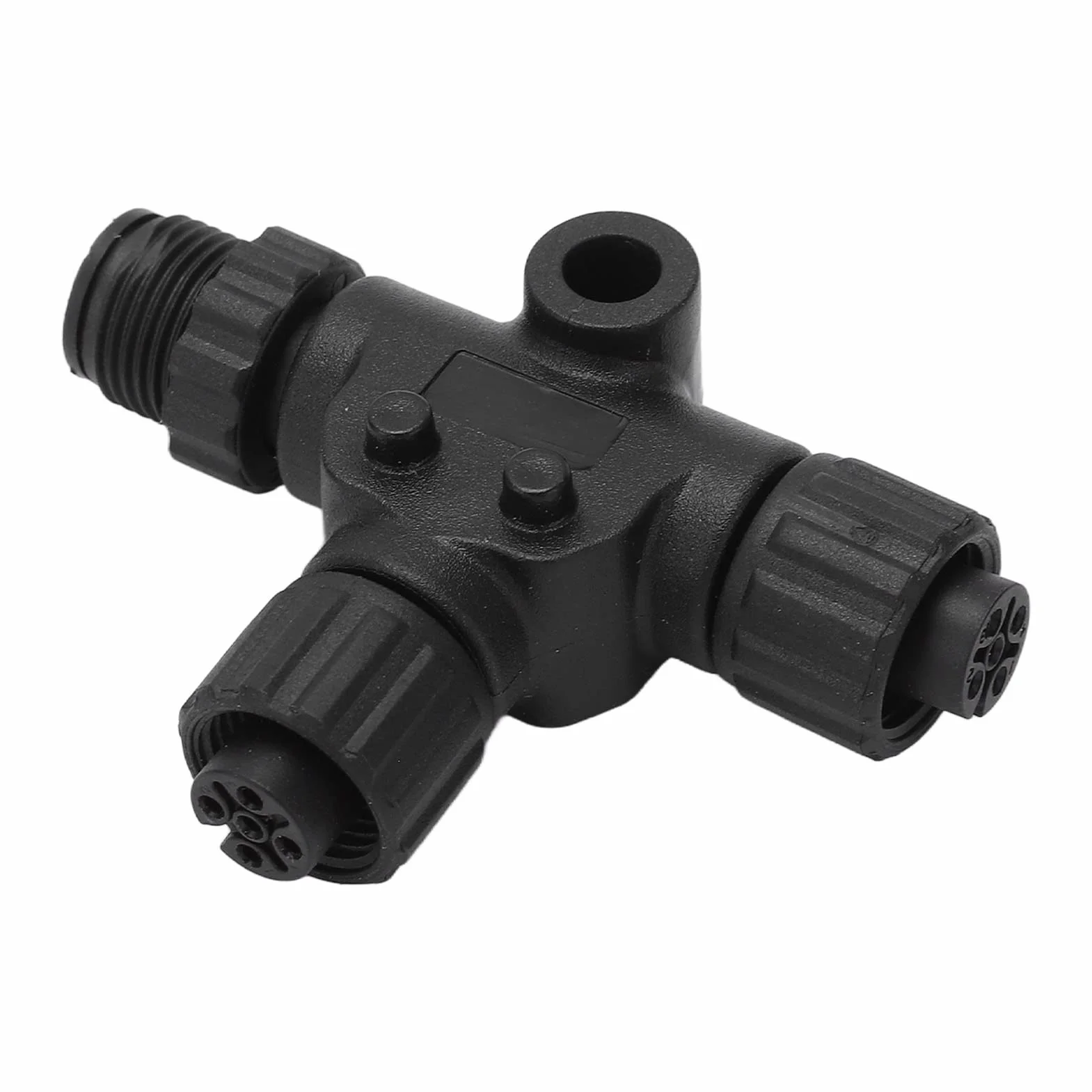 T-Stück für NMEA 2000, T-Verbinder für NMEA 2000 (N2K) Rückgratkabel, Universell, Haltbar und Öl- und Meerwasserbeständig