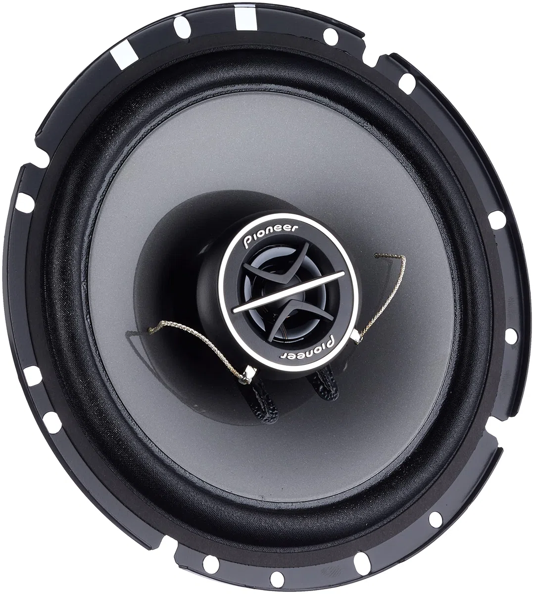 Pioneer TS-1702I 17 cm markenspezif. 2-Weg-Koaxiallautsprecher Set, 2 Lautsprecher (je 170W max., 35W Sinus), kraftvoller Klang, hoher Wirkungsgrad, 46 mm Einbautiefe, 147mm Einbauausschn., mit Gitter