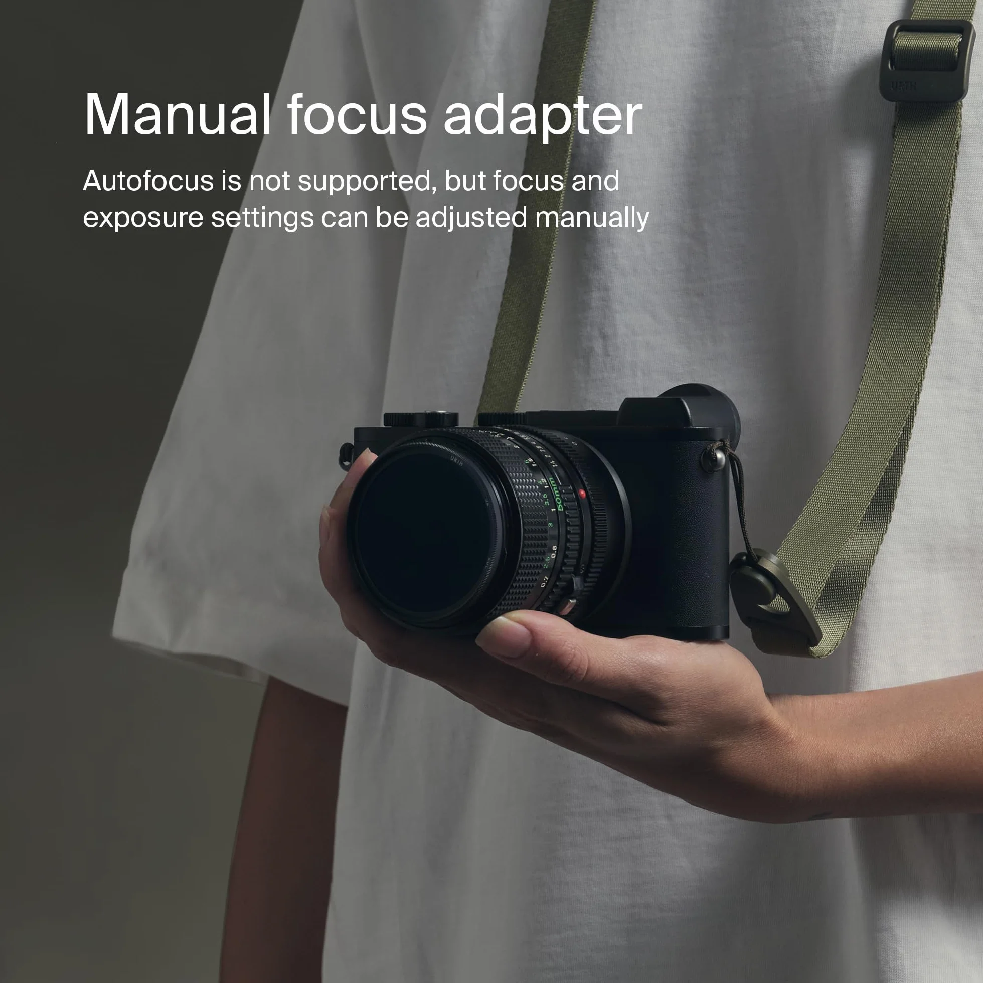 Urth Manueller Objektivadapter: Kompatibel mit M42 Objektiv und Nikon Z Kameragehäuse