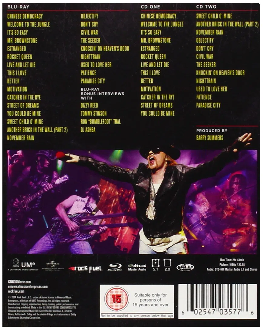 Appetite For Democracy: Live At The Hard Rock Casino - Las Vegas (Ltd. BluRay+2CD-Boxset)