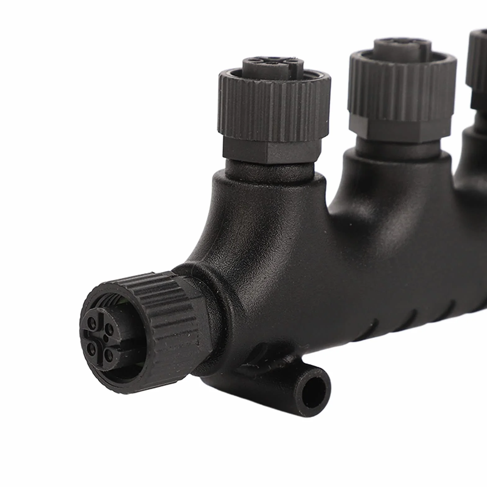 Für NMEA 2000 4-Port-T-Anschluss, 5-poliges ABS Für NMEA 2000 Multiport-T-Adapter IP67 Wasserdicht Für Lowrance-Netzwerke