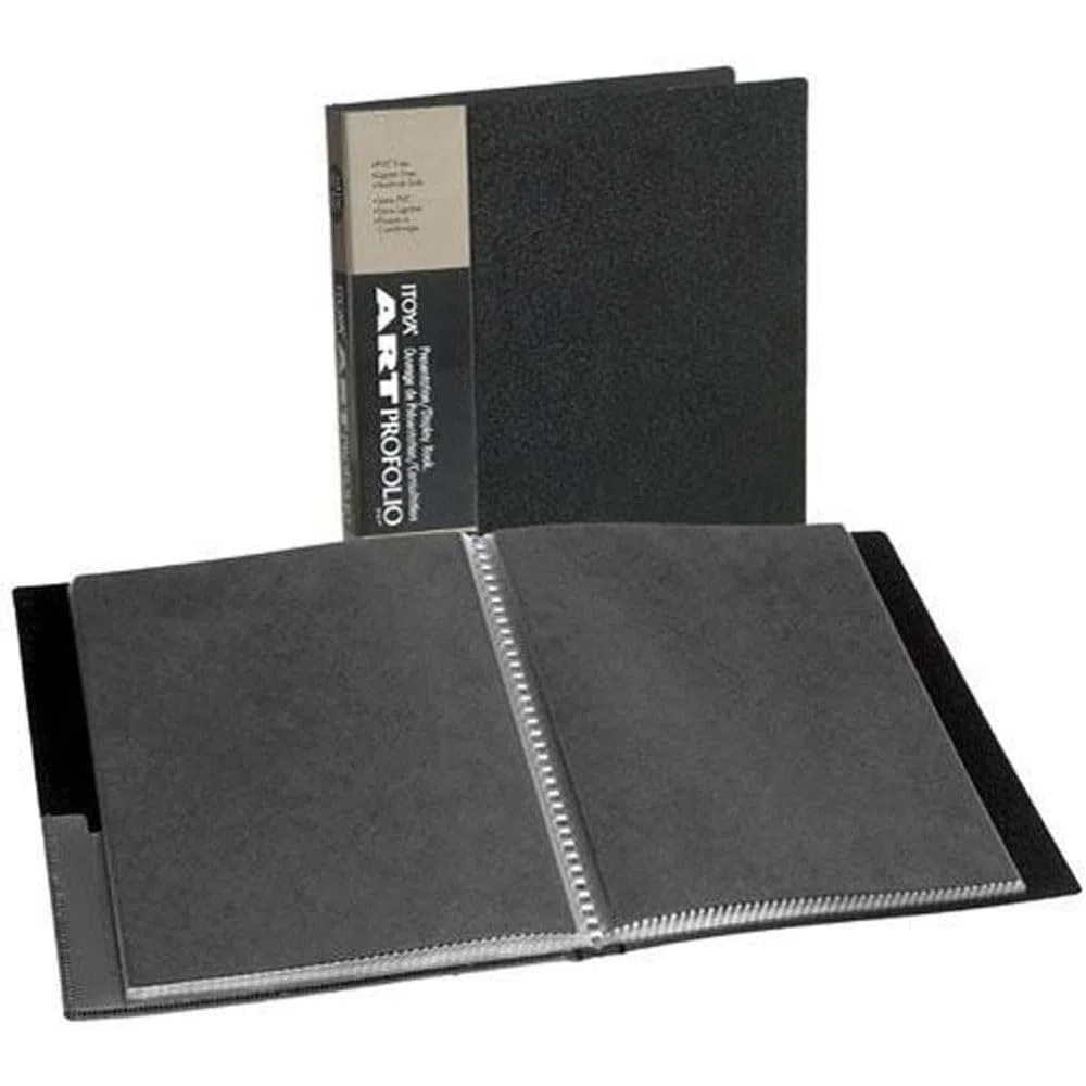 Itoya Art Profolio Storage/Display Book 9 in. x 12 in. 24 by ITOYA