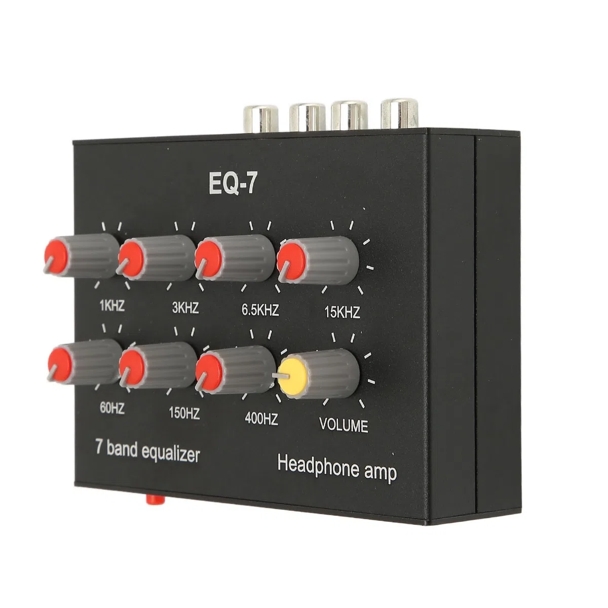 ZJchao Equalizer Home Audio, 7-Band-Sound-Equalizer Home Audio Equalizer Grafischer Equalizer mit 12 DB Hochbassanpassung für die von Streaming-Podcasts