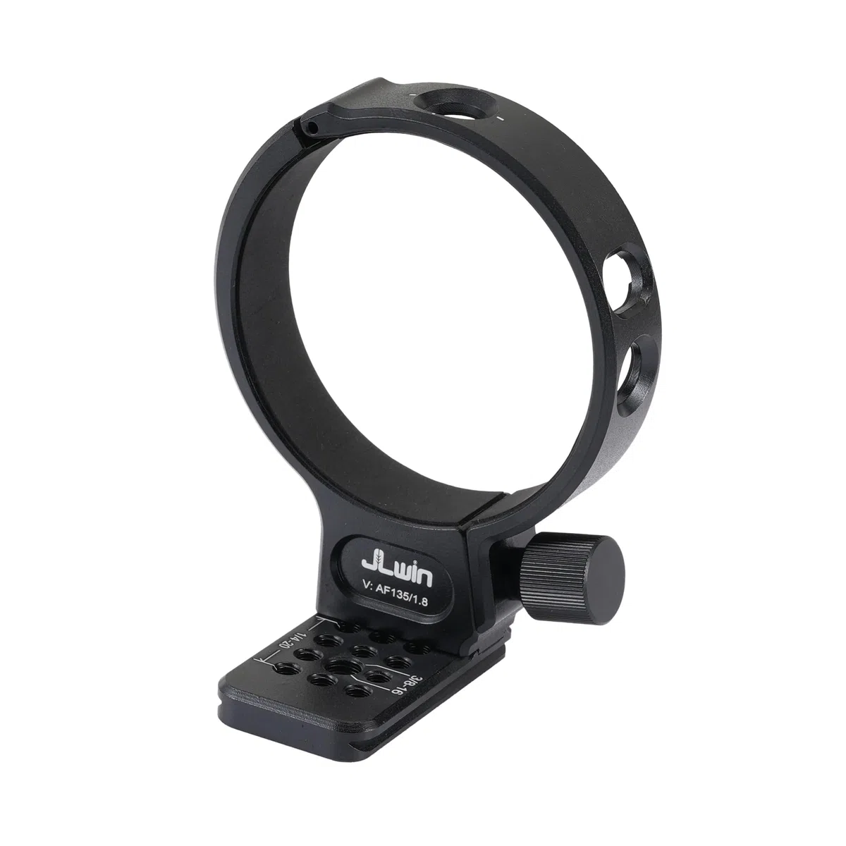 FOTGA Metall Stativ-Halterungsring Objektiv Stativring 85mm für Viltrox AF 135mm F1.8 LAB FE/Z Objektiv, unten mit Arca Swiss Stativ Schnellwechselplatte mit 1/4" & 3/8" Schraube