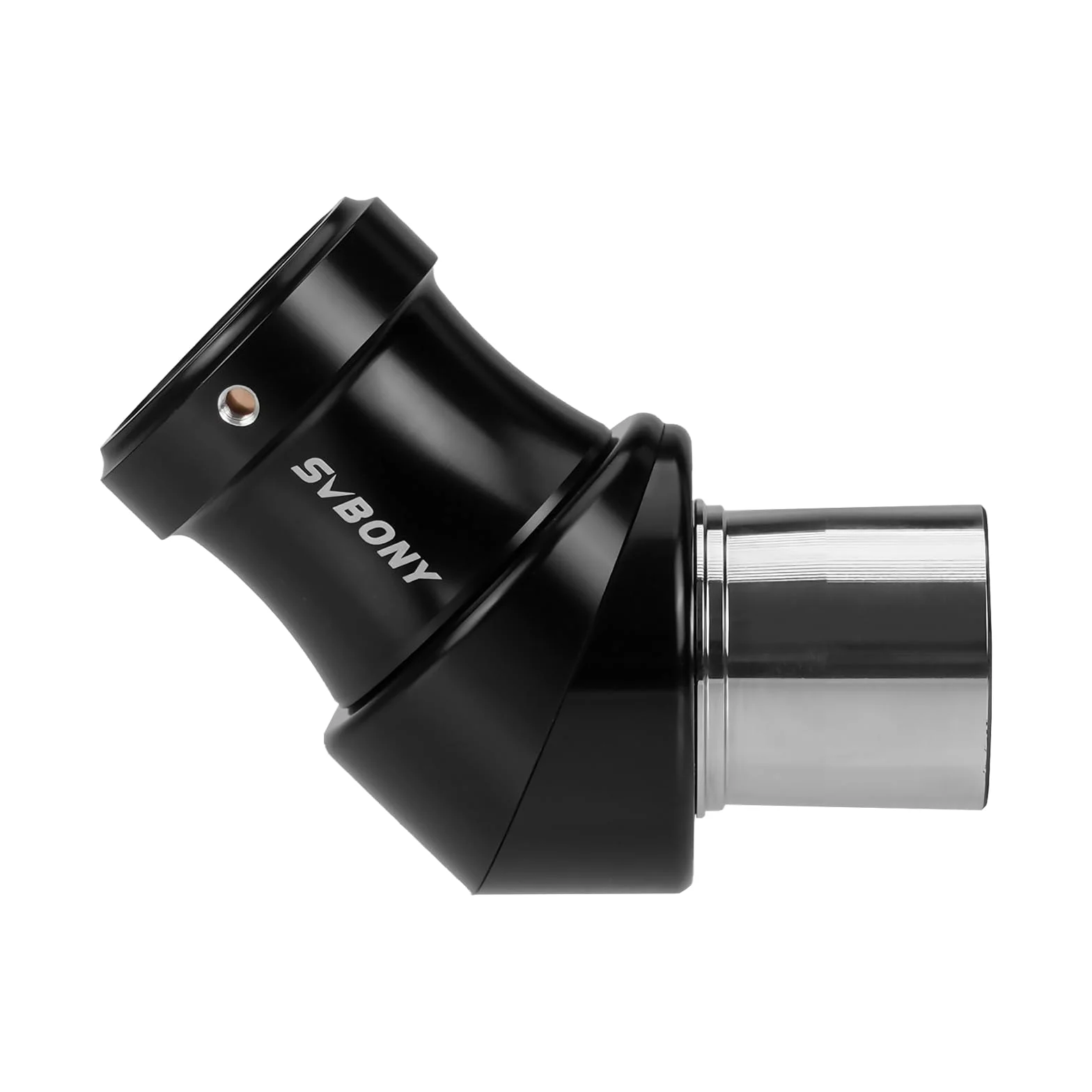 Svbony SV222 Diagonaladapter, 1,25" Zenitspiegel, 45° Diagonalprisma aus Metall mit Messing-Pressring, Teleskopzubehör für Astronomische Beobachtungen