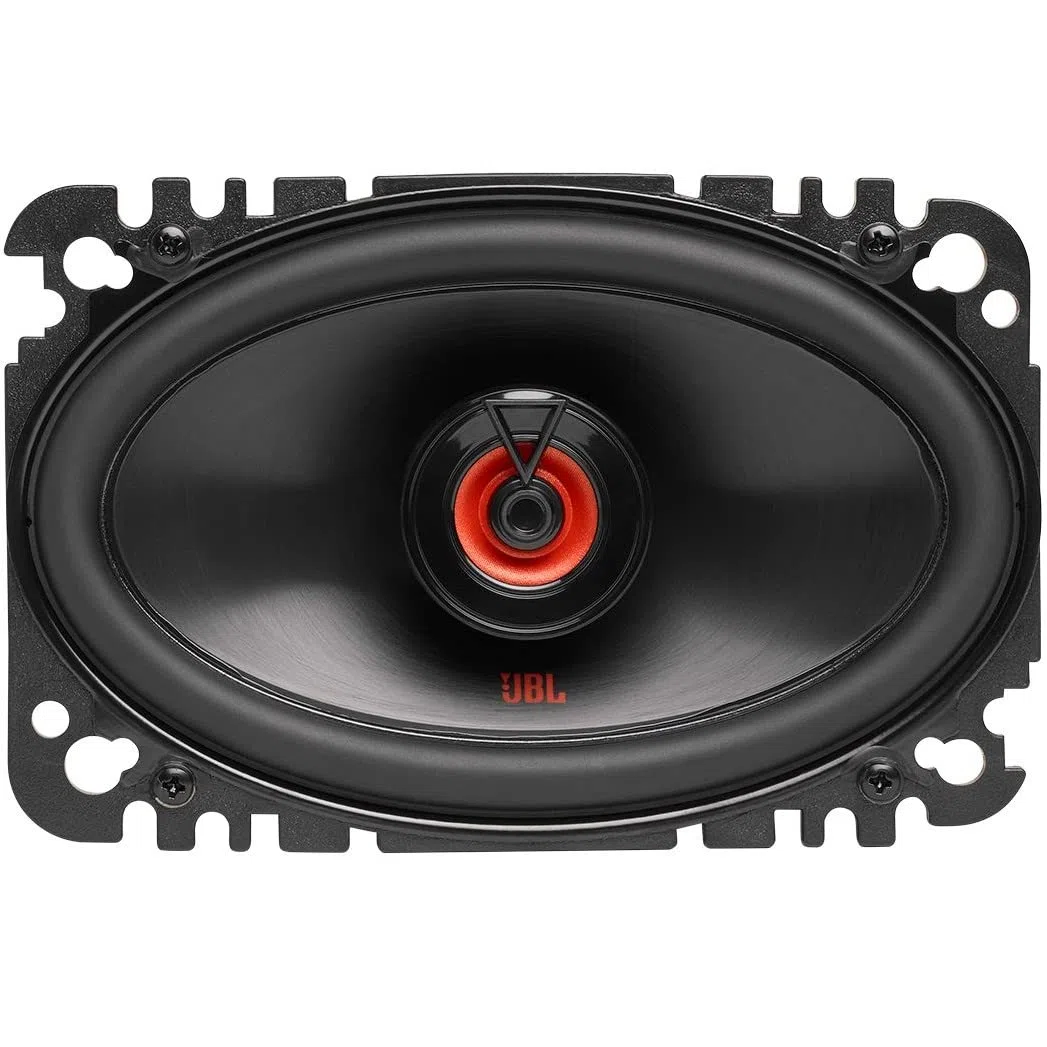 JBL Club 6422F 2-Wege Autolautsprecher Set von Harman Kardon - 120 Watt Ovale KFZ Auto Lautsprecher Boxen 100 x 152 mm | 10 x 15.2 cm | 4x6 Zoll