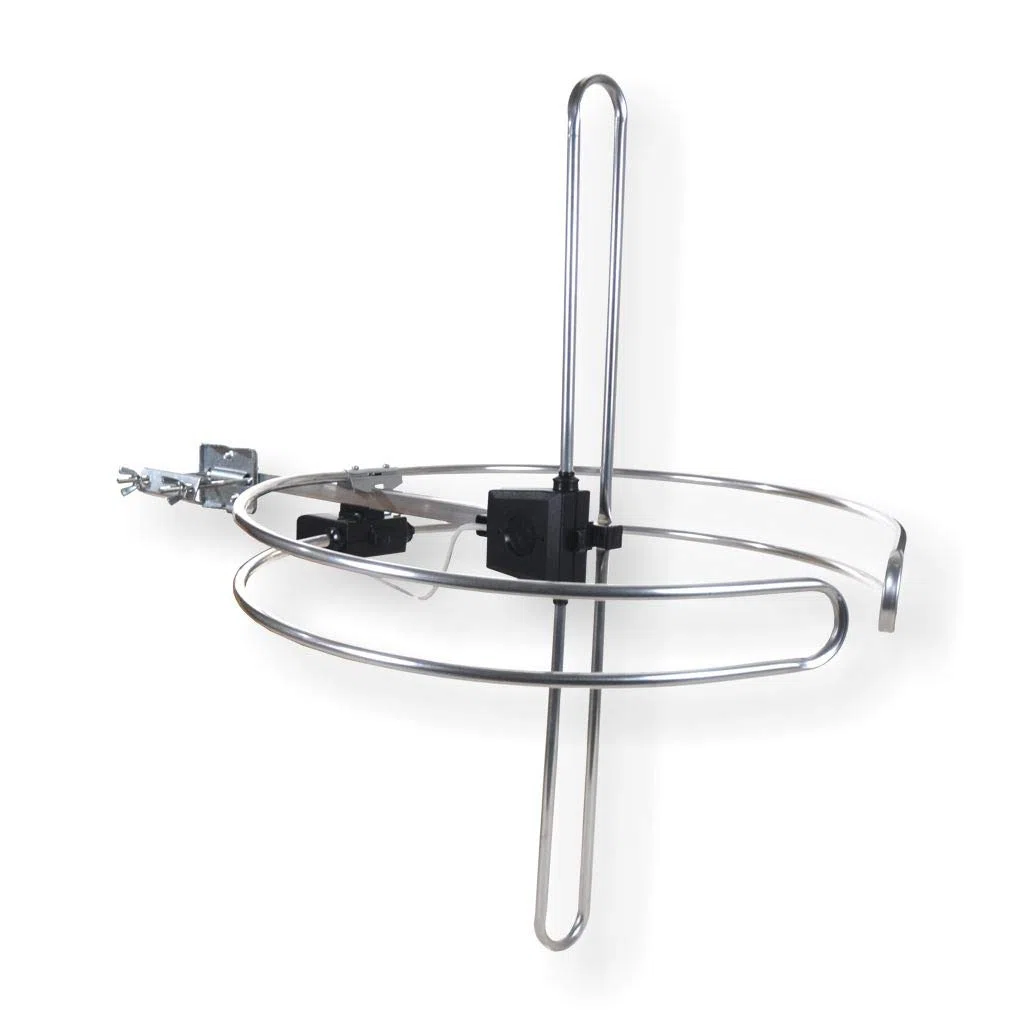 UKW Ringdipol mit integrierter DAB+ Antenne zum Empfang von FM (87,5-108 MHz) und DAB+ (170-240 MHz)