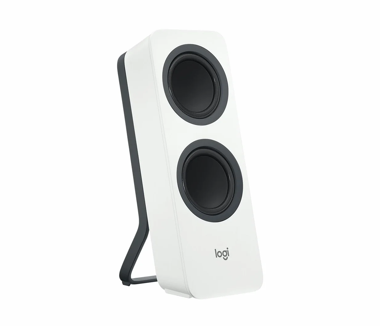 Logitech Z207 Kabelloser PC-Lautsprecher, Bluetooth, Stereo Sound, 10 Watt Spitzenleistung, 3,5 mm Eingang, Kopfhörerbuchse, Easy-Switch Feature, EU Stecker, PC/TV/Tablet/Handy - Weiß