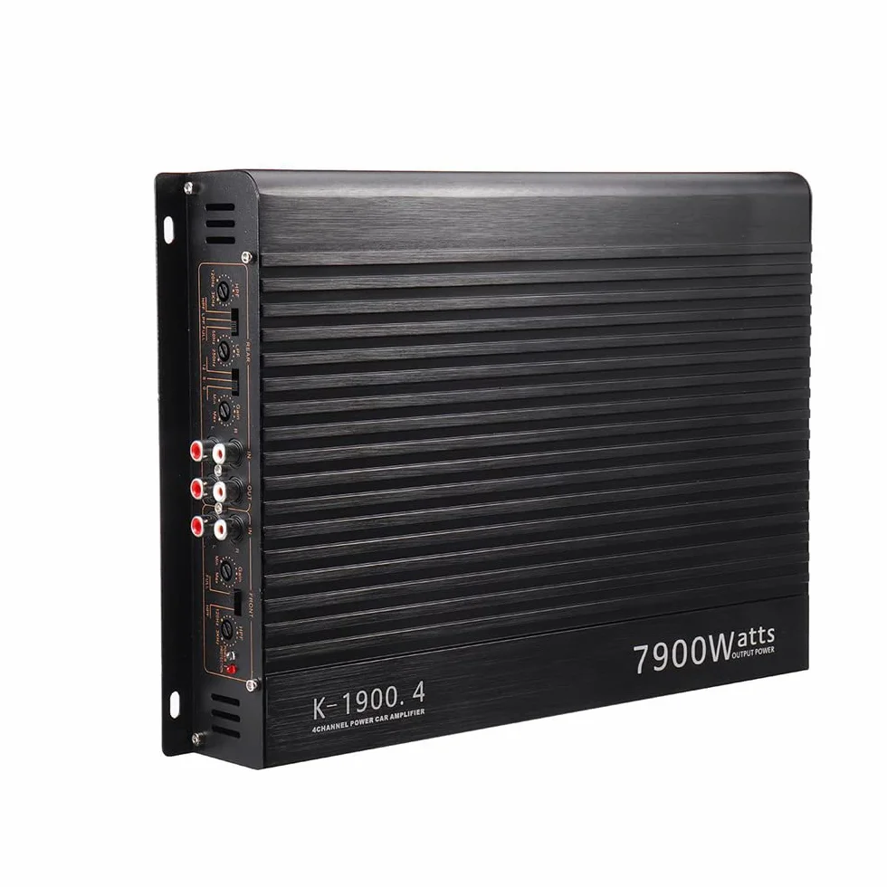 4-Kanal Audio Endstufe 7900W Hochleistungsverstärker 4-Wege 12,0V Auto Stereo Endstufe Class A/B