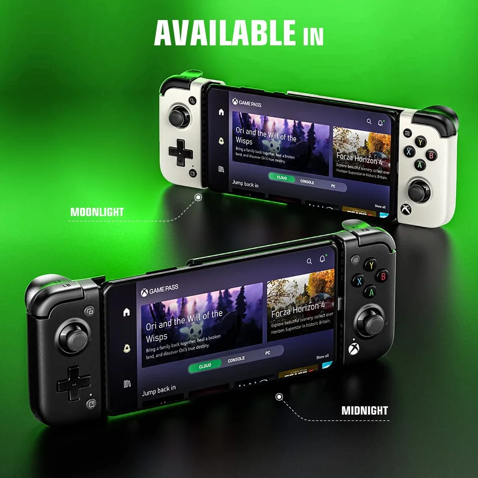 GameSir X2 Pro Mobile Game Controller für Android Type-C (100–179 mm), Handy-Controller für xCloud, Stadia, Luna, Apex, Diablo Immortal – 1 Monat Xbox Game Pass Ultimate – Passthrough Charging (weiß)