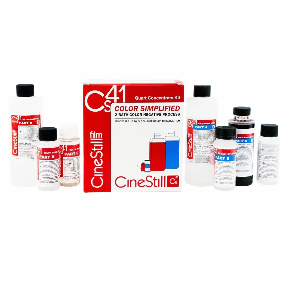 CineStill CS41 Liquid Developing Quart Kit für die Verarbeitung von C-41 Farbe Negativfilm