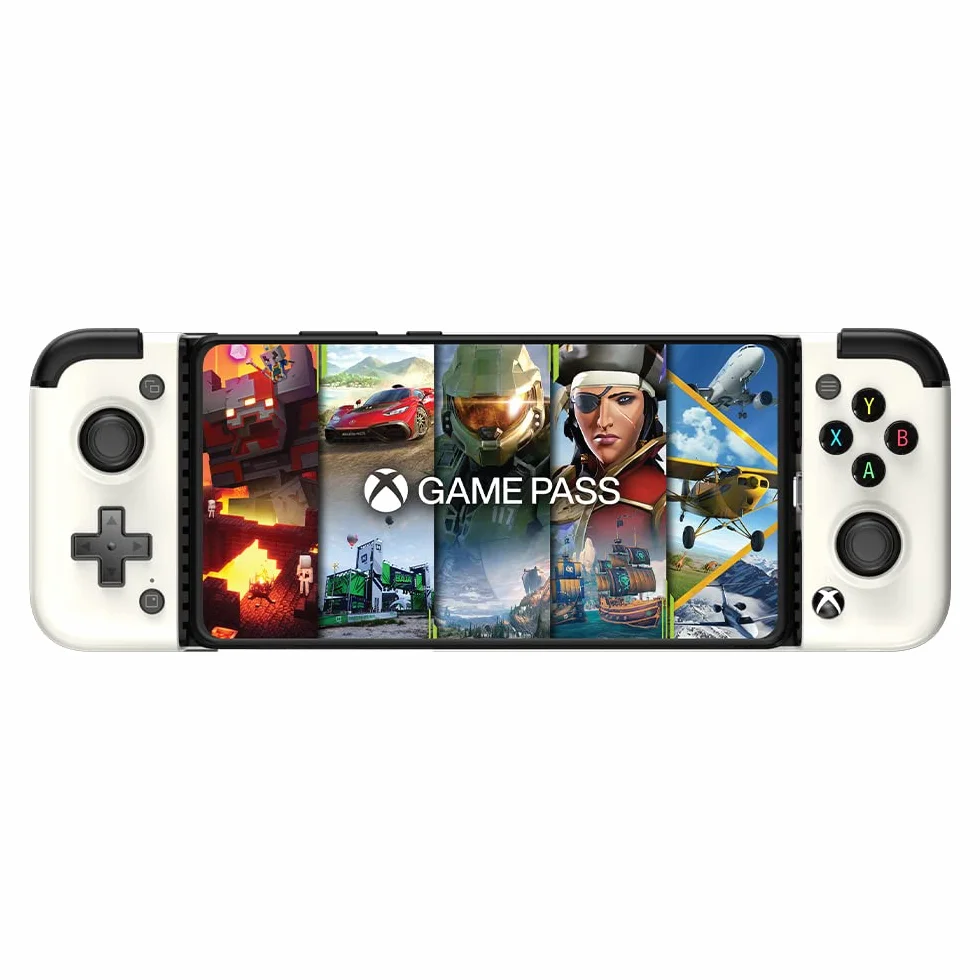GameSir X2 Pro Mobile Game Controller für Android Type-C (100–179 mm), Handy-Controller für xCloud, Stadia, Luna, Apex, Diablo Immortal – 1 Monat Xbox Game Pass Ultimate – Passthrough Charging (weiß)