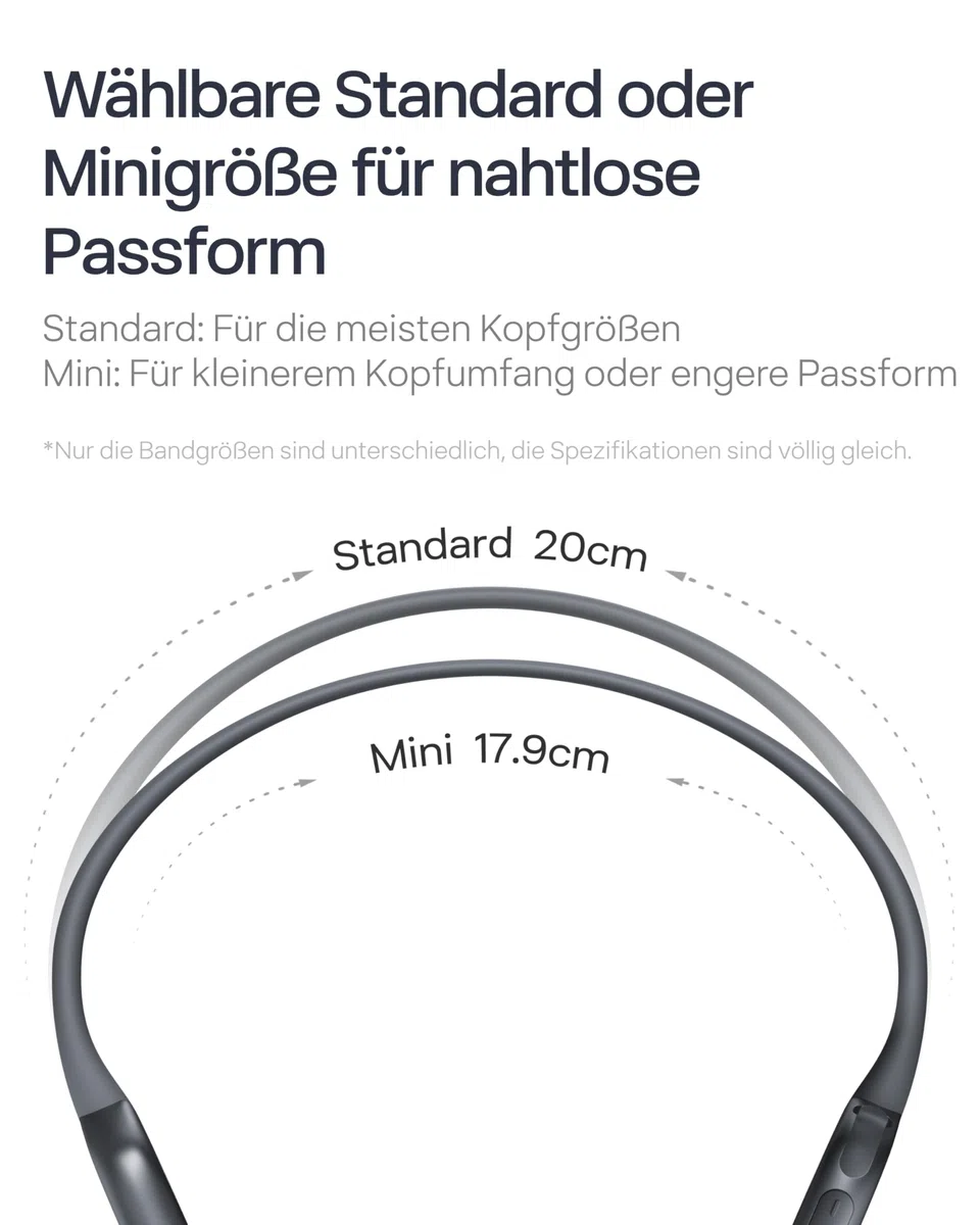 SHOKZ OpenRun Pro 2 Knochenschall Sportkopfhörer, Open-Ear Bluetooth 5.3, IP55 wasserdicht, 12 Std. Wiedergabe
