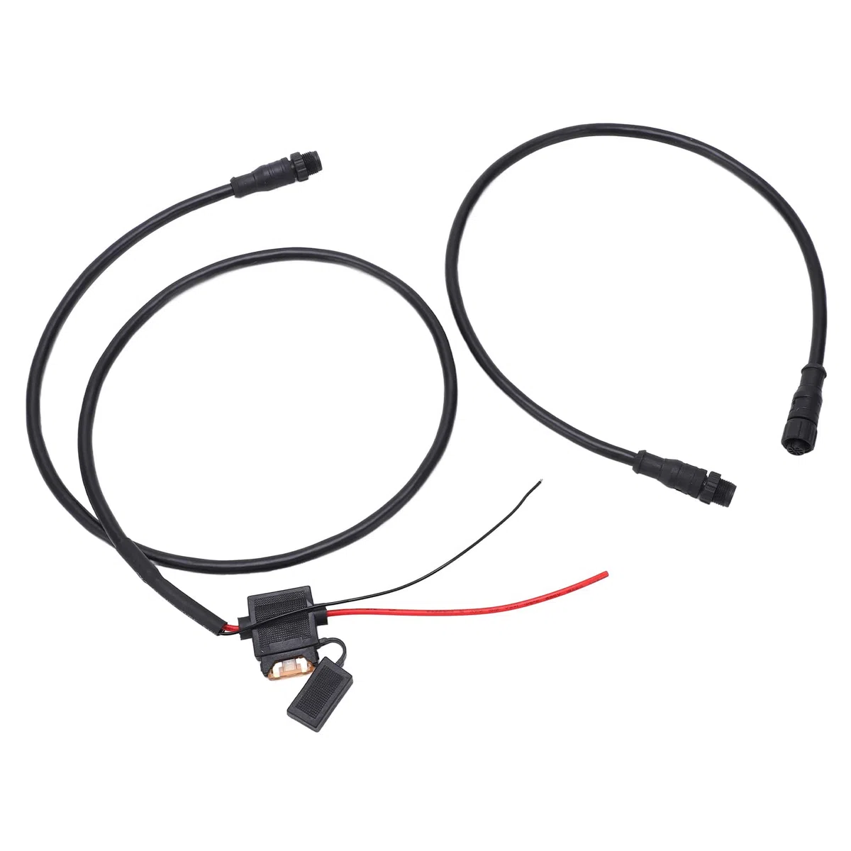 Tbest Für NMEA 2000 Starter Kit, ABS Marine für NMEA 2000 Starter Kit Stromkabel mit Sicherung Männlich Weiblich Abschlusswiderstand T-Anschluss IP67 Wasserdicht für Lowrance-Netzwerke