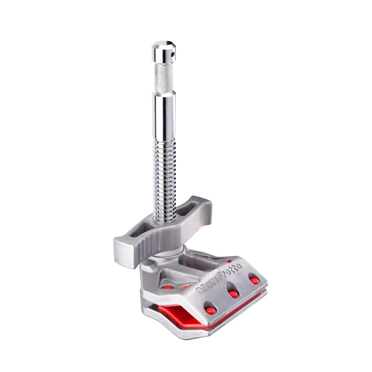 Manfrotto 2" Schraubzwinge mit Backen - Hochbelastbare Schraubzwinge mit Backen - 2" / 5cm Öffnungskapazität - 50 kg maximale Nutzlast - 5/8" / 16 mm Baby Pin - C50EJ