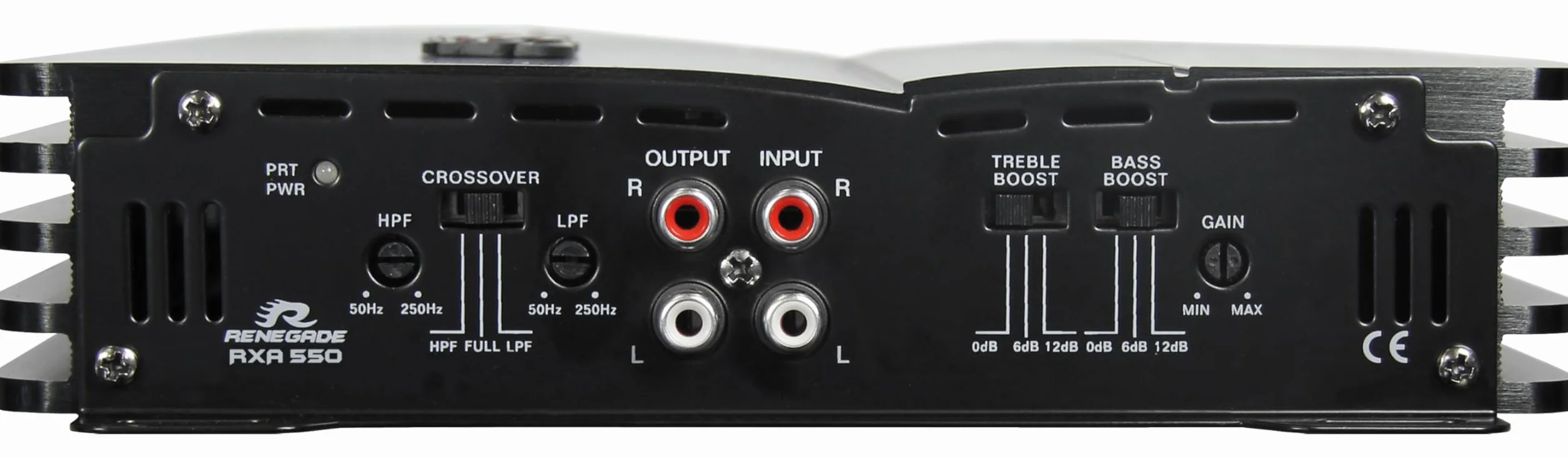 Renegade RXA550-2 Kanal ClassA/B Car-Audio Verstärker | 550 Watt | brückbar und 2 Ω Stabilität