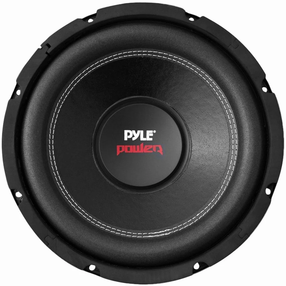 Pyle PLPW6D Subwoofer, 300 Watt RMS, 600 Watt max., Durchmesser: 16,50 cm (6,5 Zoll), DVC-Woofer mit Doppelschwingspule, 4 + 4 Ohm, hervorragend für das Auto oder den heimischen Gebrauch