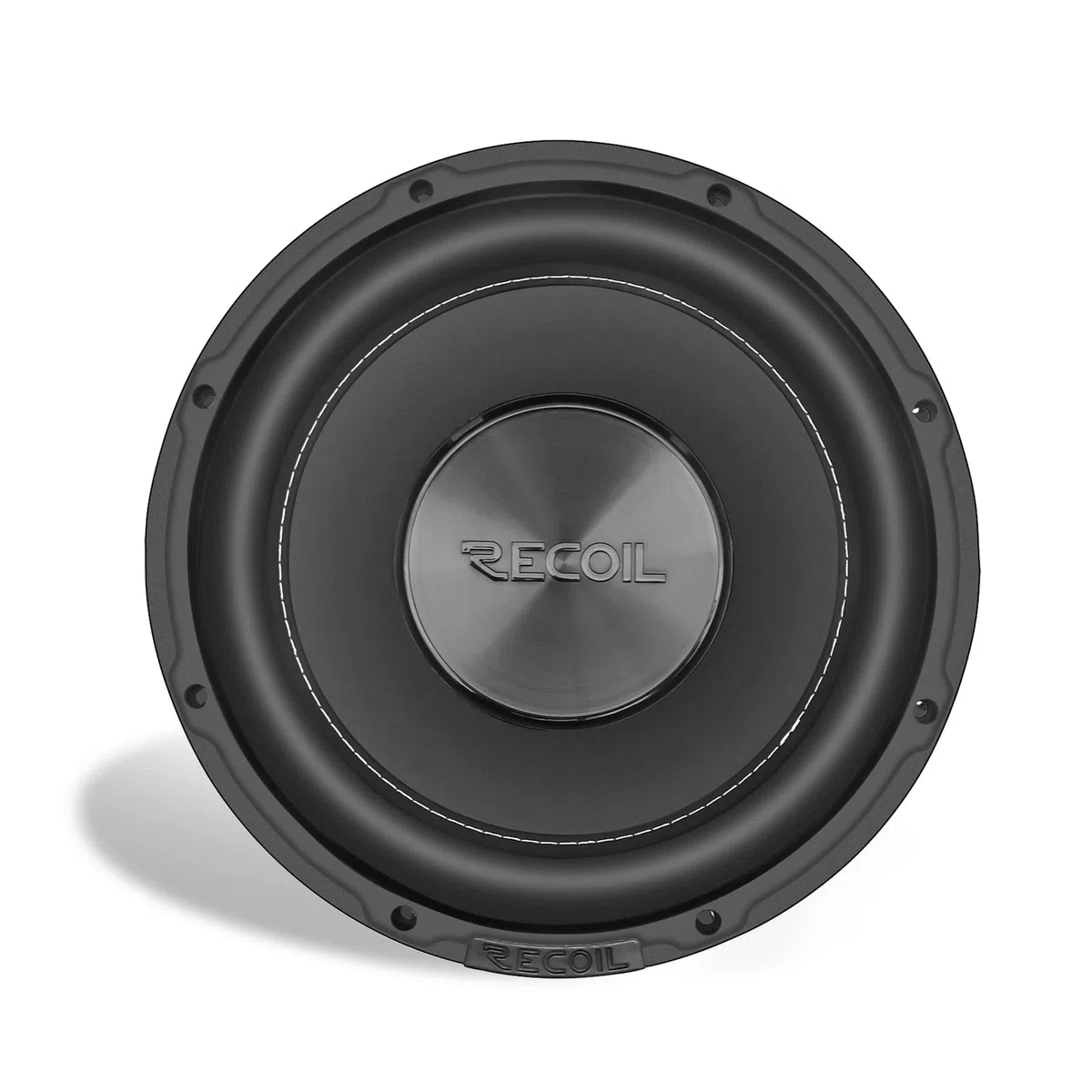 RECOIL RW8D2 Echo Series 8 Zoll Car Audio Subwoofer (20 cm 400 Watt Dual 2 Ohm Voice Coil - Competition Grade Pressed Paper Cone - 2" Schwarze 4-Lagen Hochtemperatur-Schwingspule