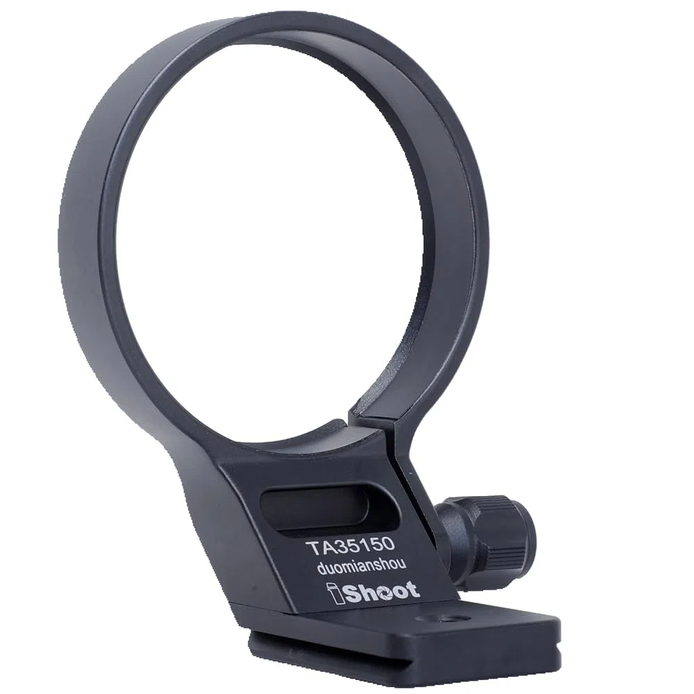 Metall-Stativ-Halterungsring, kompatibel mit Tamron 35–150 mm f/2–2.8 Di III VXD A058 E Halterung, Objektivstütze, Halterung unten ist Arca-Swiss Fit Schnellwechselplatte mit Schwalbenschwanznut