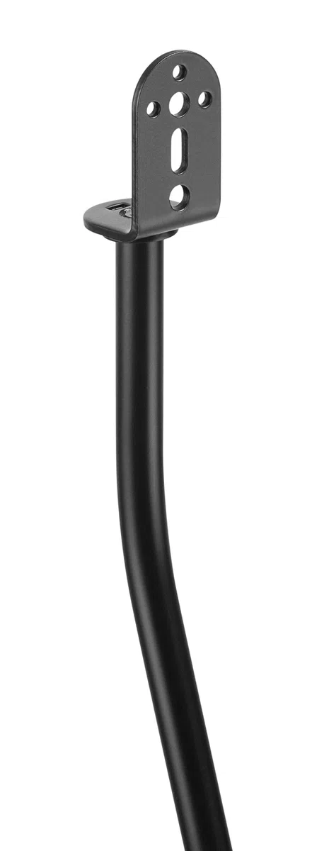 2 Lautsprecherständer - Universal für Satelliten Surround Boxen Schwarz je 4.5kg belastbar von HALTERUNGSPROFI S05