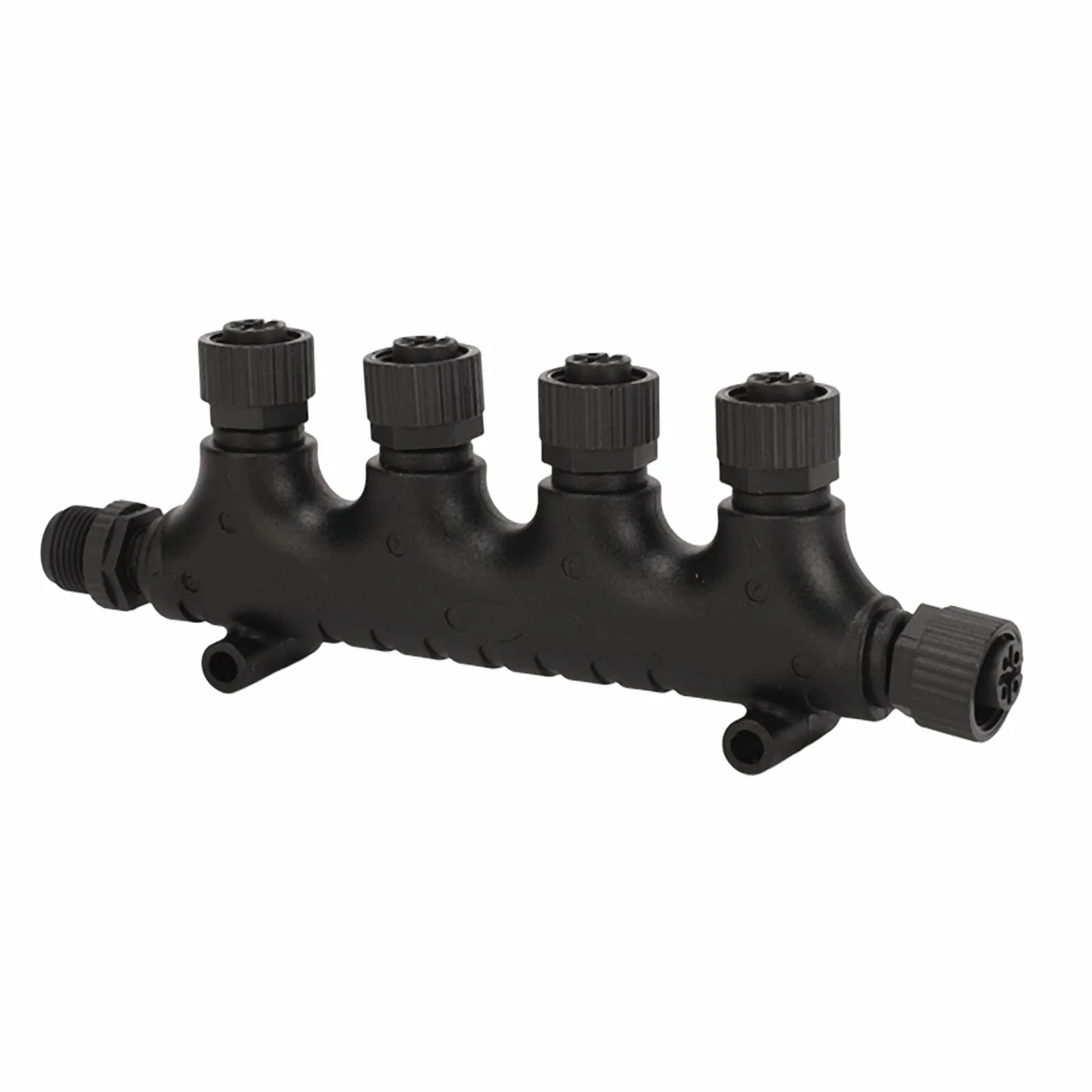 NMEA 2000 T-Stecker, für NMEA 2000 N2K 4 Ports T-Stecker M12 5-polig IP67 Wasserdicht für Lowrance-Netzwerke