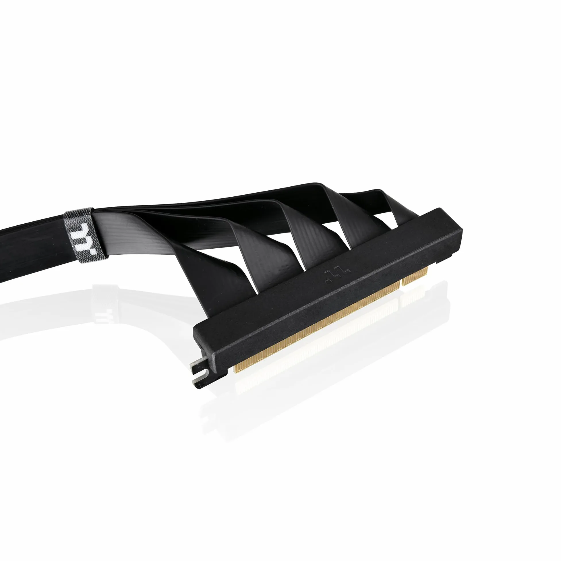 Thermaltake PCI-E 4.0 | Dual 90 Degree Riser Cable | 400mm