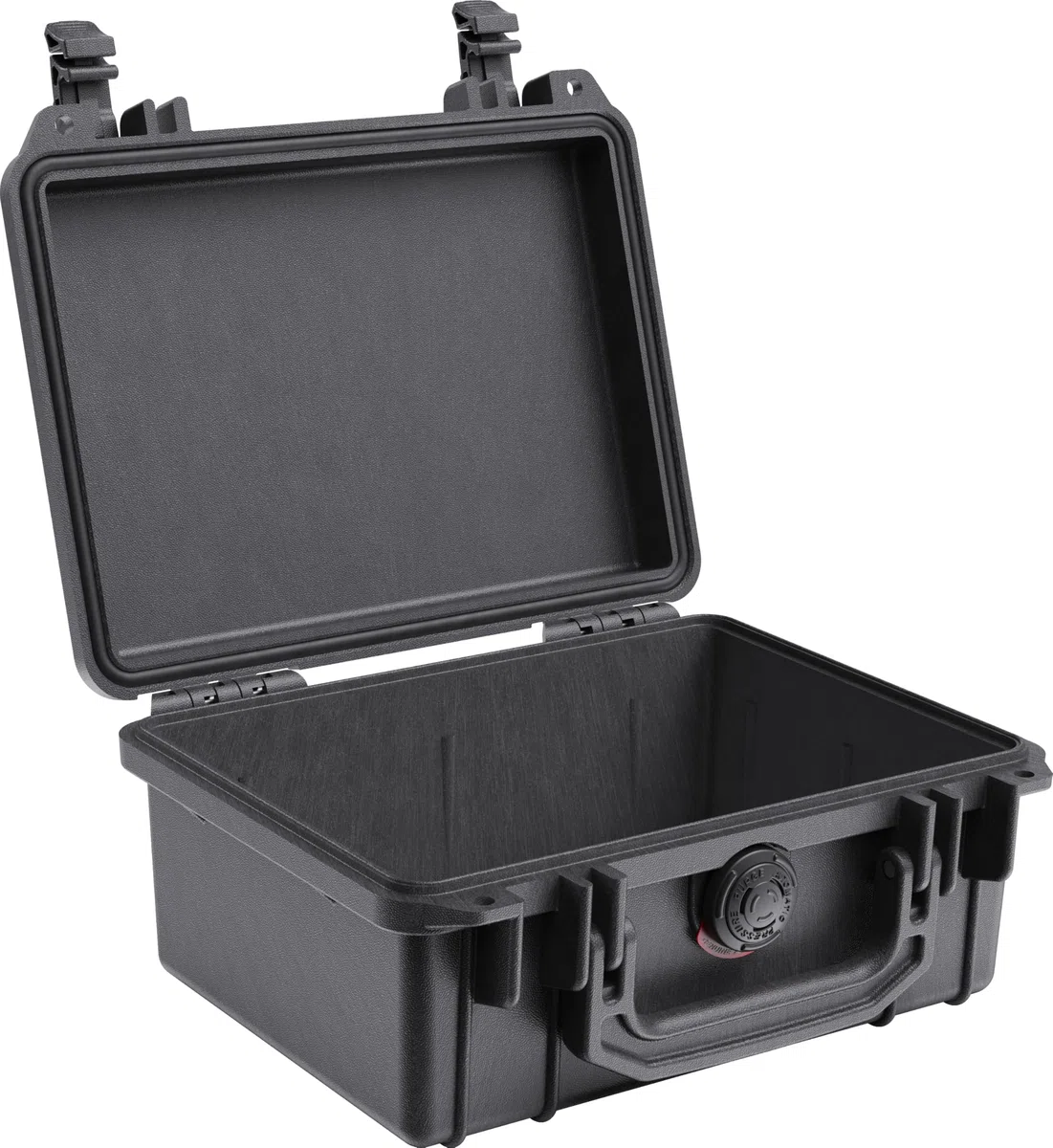 PELI Protector 1150 Schlagfester Schutzkoffer für Optische und Elektronische Instrumente, IP67 Wasserdicht, 3L Volumen, Ohne Schaum, Schwarz