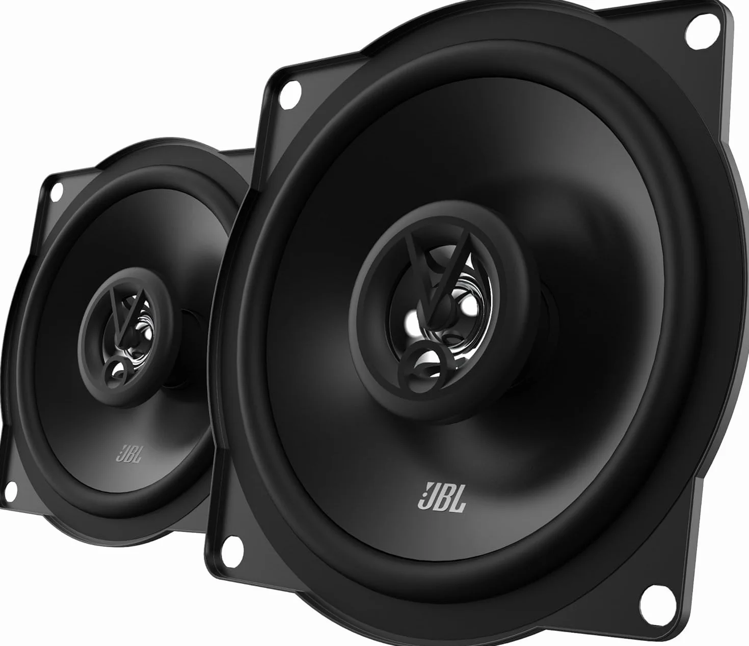 JBL Stage1 51F 2-Wege Auto Lautsprecher Set von Harman Kardon - 150 Watt KFZ Auto Boxen 30 Watt RMS - 2 stück Car HiFi JBL Box groß 13cm | 130mm | 5,25 Zoll, Schwarz
