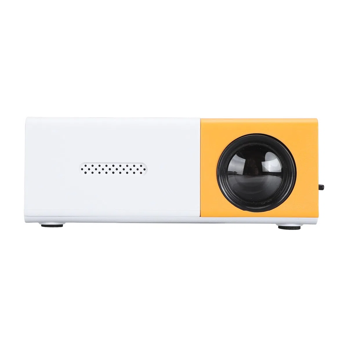 Projektor, 1080P Full HD Tragbarer LED-Projektor für Kinder, Smart-Heimkino-Filmprojektor für Laptops, PCs, TV-Boxen, TV-Sticks, Tablets, Smartphones (EU-Stecker)