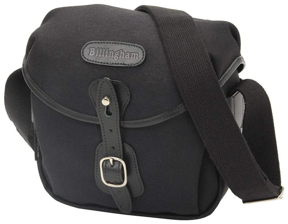 Billingham Hadley Digitalkameratasche (Black FibreNyte/Black Leather)