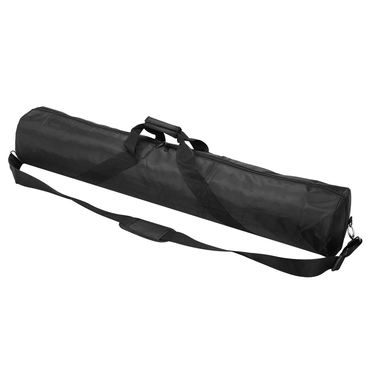 PATIKIL Stativ Tragetasche, 120 x 18 cm Oxford Stoff gepolsterte Stativtasche mit verstellbaren Schultergurten Griffen für Lichtständer Schirme Mikrofone Lautsprecherständer, Schwarz