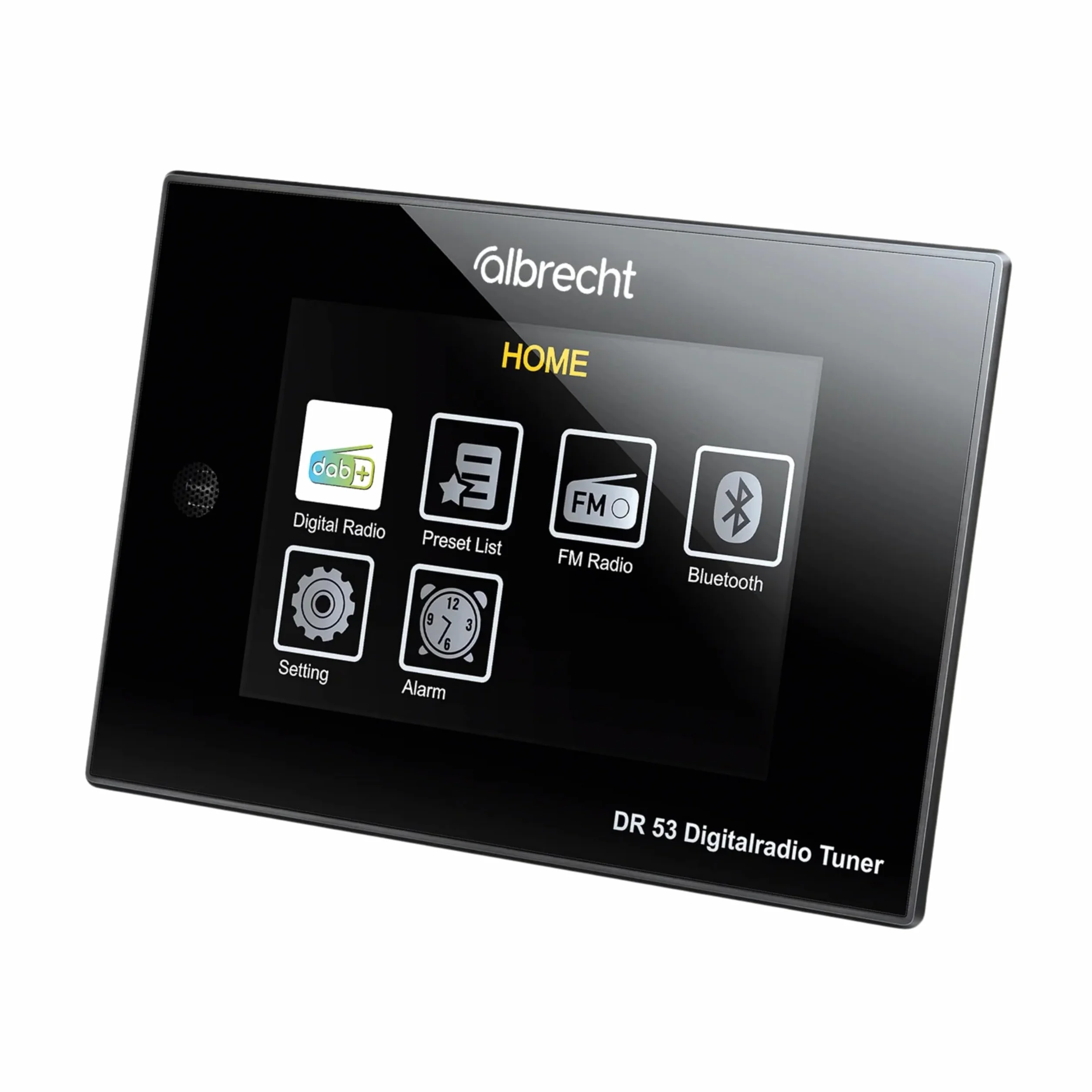 Albrecht DR 53 Digitalradio-Adapter, DAB+, UKW & Musik-Streaming Tuner für Stereoanlagen, 27251, mit Farb-Display & Fernbedienung