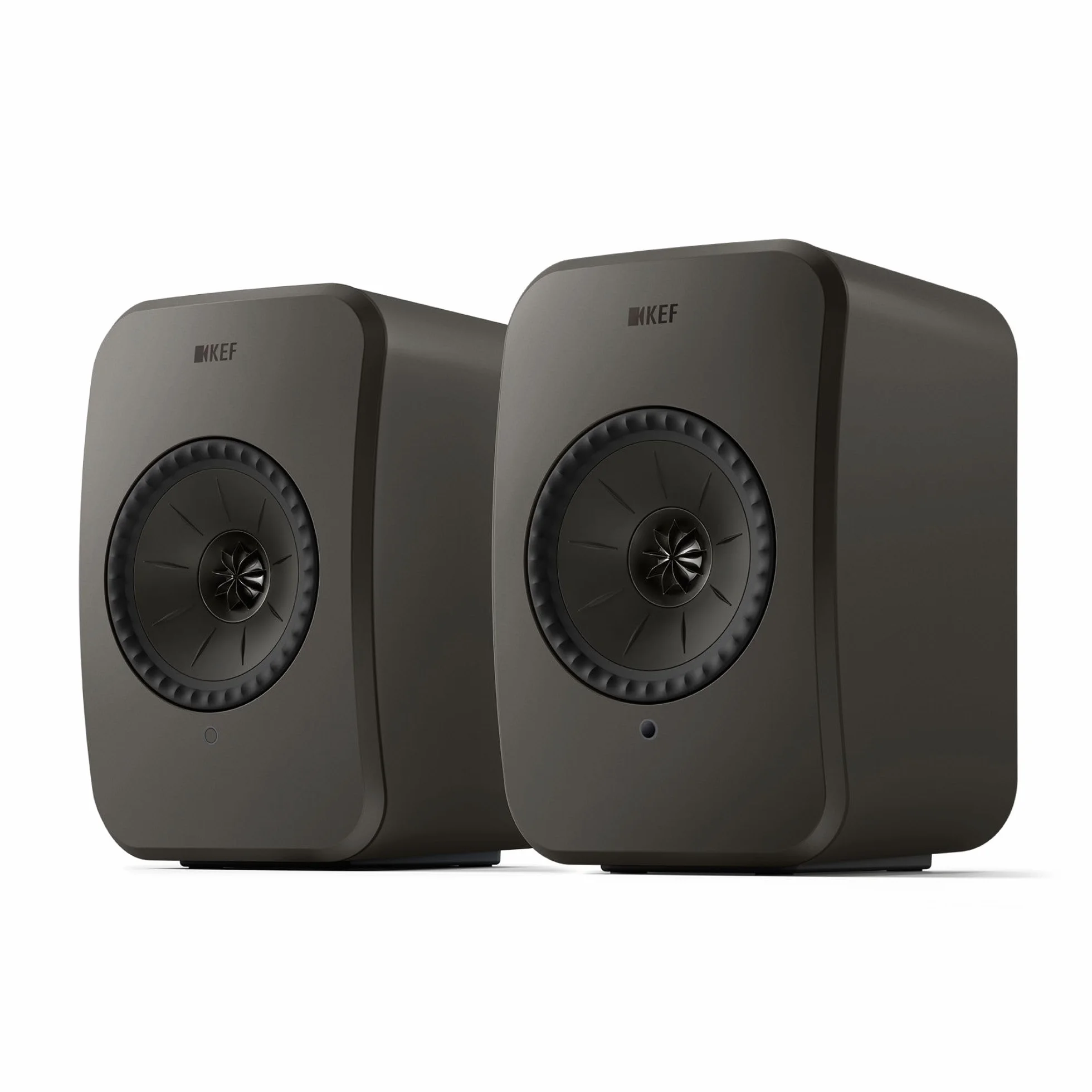 KEF LSX II LT kabellose Regallautsprecher, Graphite Grey, HDMI-ARC, USB-C, Bluetooth, AirPlay 2, Chromecast, Spotify