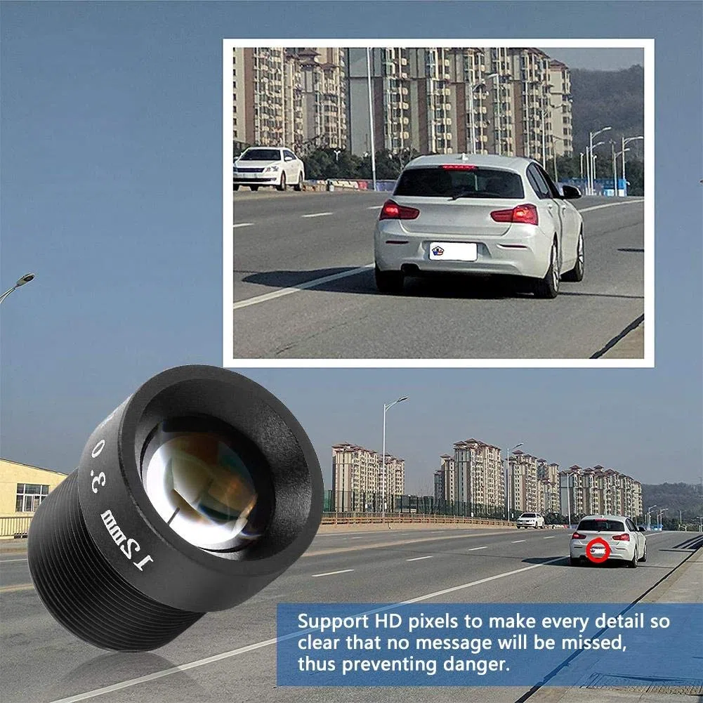 3MP M12 12-mm-CCTV-Board-Objektiv mit Brennweite HD-Ersatzobjektiv für Überwachungskameras