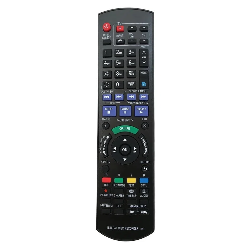 For Panasonic N2QAYB000136 N2QAYB000344 N2QAYB000757 Blu-Ray DVD