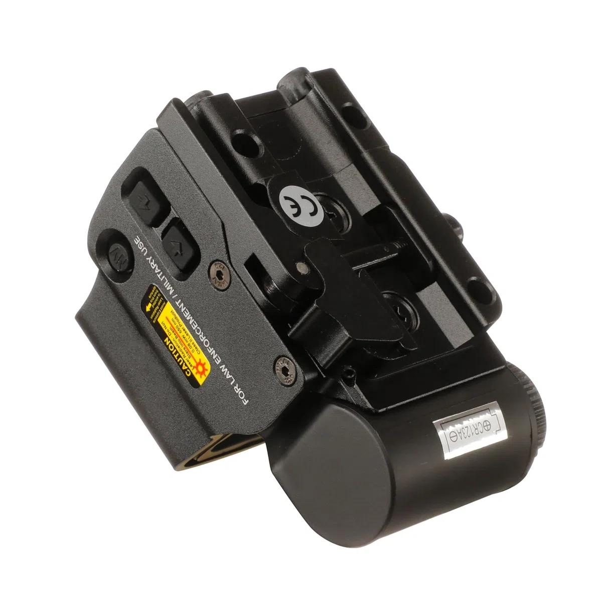 558 Holographic Sight Grün-/Rotpunkt-Zielfernrohr mit Schnellverschluss für 20-mm-Picatinny-Schienenmontage (schwarz)