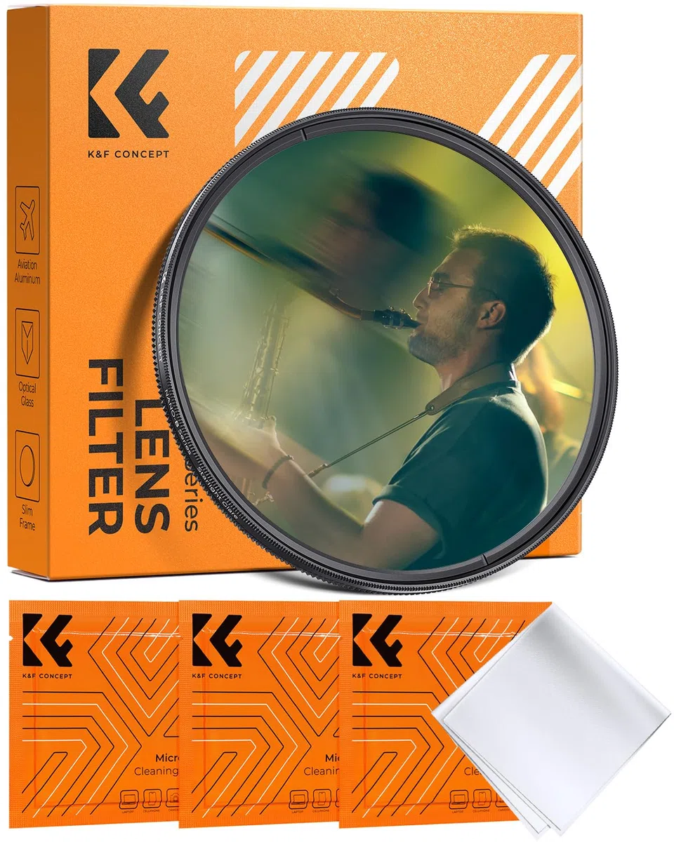 K&F CONCEPT 67mm Einzelbewegungsunschärfe-Effektfilter Optisches Glasprisma Spezialeffekt-Kameraobjektivfilter (Nano-B Serie)